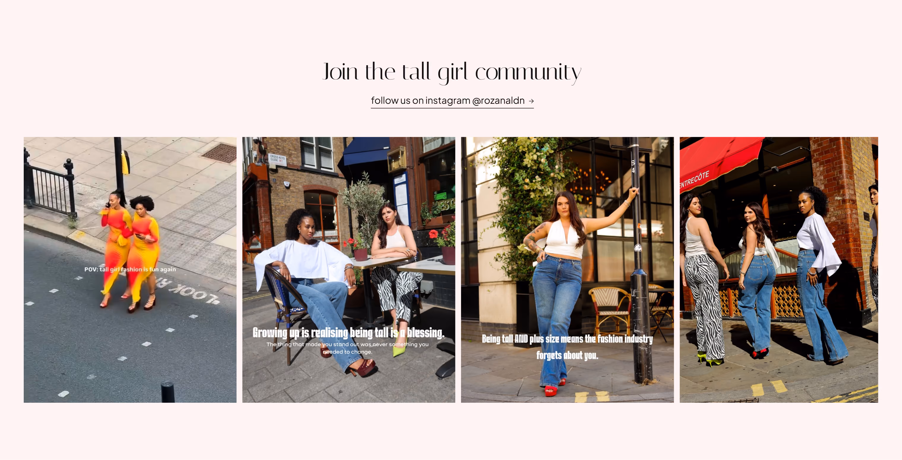 Rozana LDN website mockup